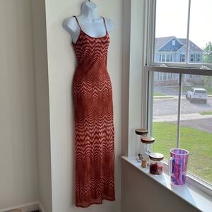 Long fitted sundress